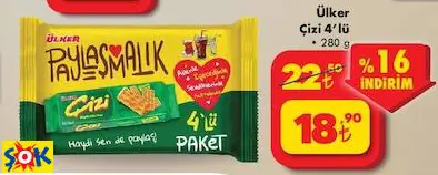 ÜLKER ÇİZİ 4’LÜ ÜLKER ÇİZİ 4’LÜ